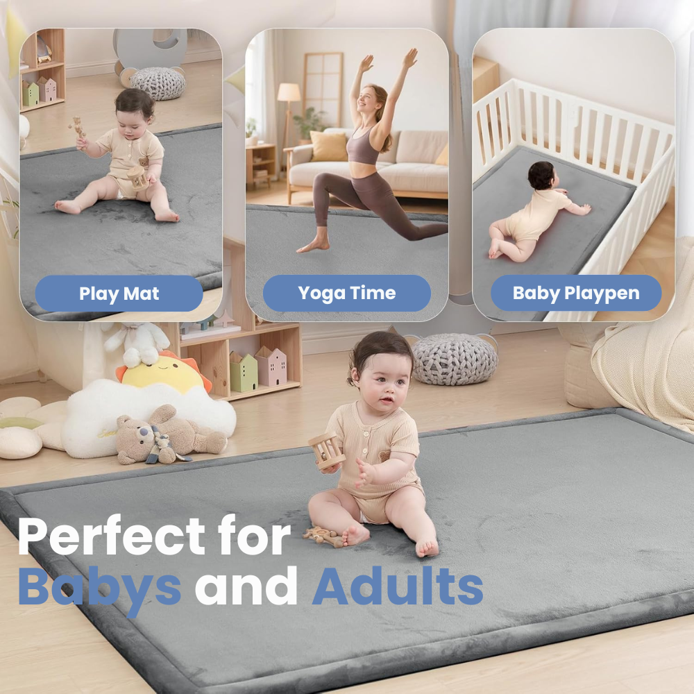 Truviona™ Fall Safe Baby to Kids Play Mat