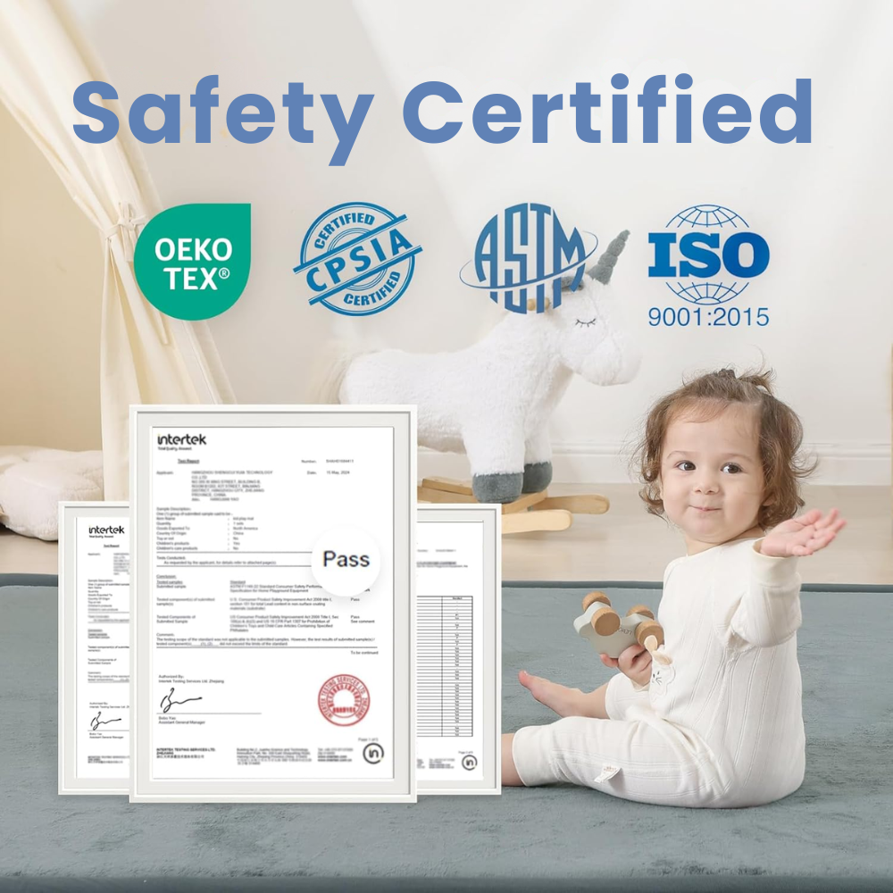 Truviona™ Fall Safe Baby to Kids Play Mat