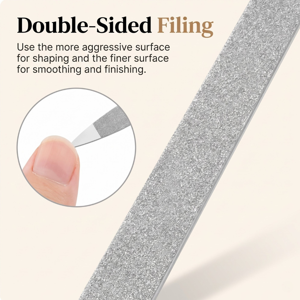 TruviFile® XL 7.4" Toenail File